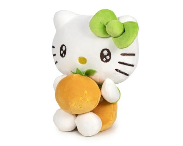 EPEE HELLO KITTY MACEDONIA MASKOTKA PLUSZOWA 25CM Z POMARAŃCZĄ