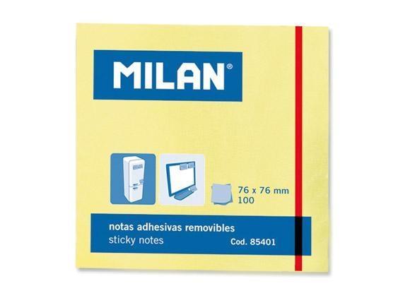 milan notes samoprzylepny 76x76 100k    85401 /10/