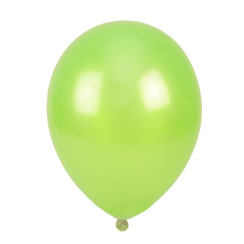 arpex balon metal. 25cm jasnozielony op.100szt. blr210jzie