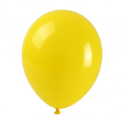 arpex balon pastel 25cm żółty op.100szt. blr110zlo
