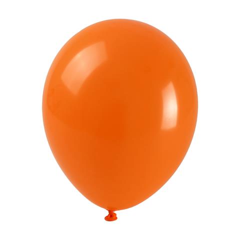 arpex balon pastel 25cm pomarańczowy op.100szt. blr110pom