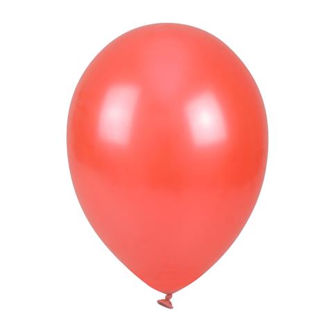 arpex balon metal. 25cm czerwony op.100szt. blr210cze