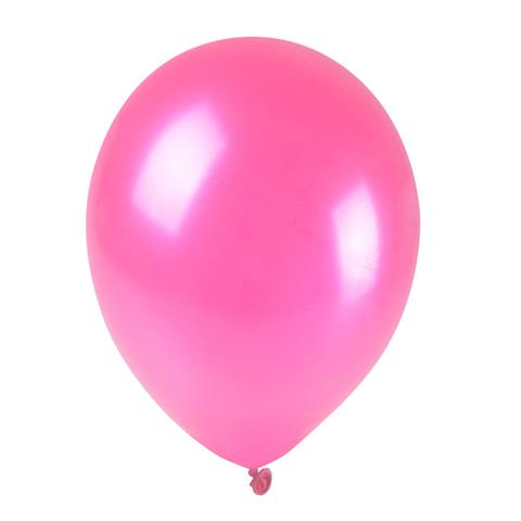 arpex balon metal. 25cm różowy op.100szt. blr210roz