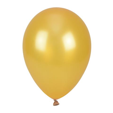 arpex balon metal. 25cm złoty op.100szt. blr210zlo