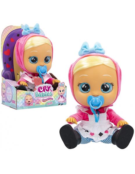 TM TOYS LALKA BOBAS CRY BABIES STORYLAND ALICE 081956