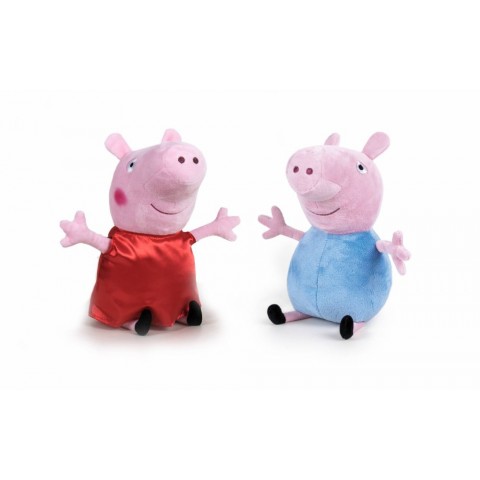 świnka peppa maskotka 20 cm peppa/george branded