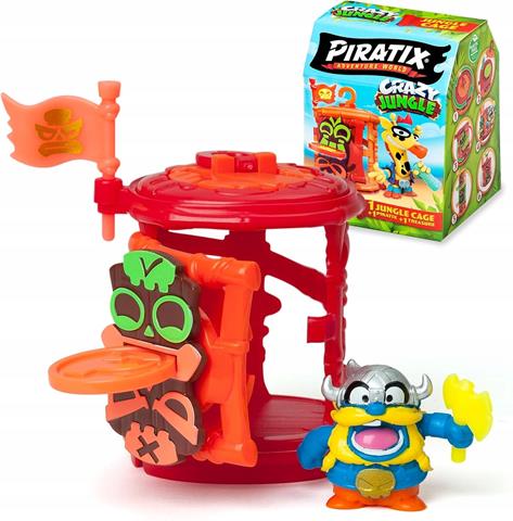 PIRATIX CRAZY JUNGLE CAGE MIX WZORÓW MAGICBOX ORBICO