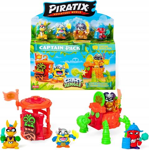 PIRATIX CRAZY JUNGLE ZESTAW CAPITAN PACKMAGICBOX ORBICO
