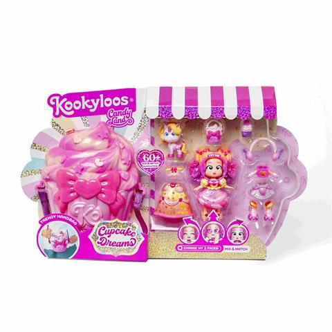 KOOKYLOOS CUPCAKE DREAMS DELUXE LALKA Z TOREBKĄ I AKCESORIAMI MAGICBOX ORBICO