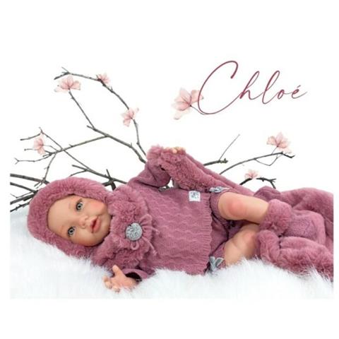 nines lalka hiszpańska reborn chloe premium pudełko miękka r/0215