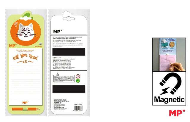 MP-NOTES MAGNETYCZNY NA LODÓWKĘ Z OŁÓWKIEM