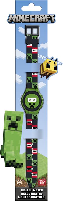 ZEGAREK MINECRAFT CYFROWY KE02 KIDS