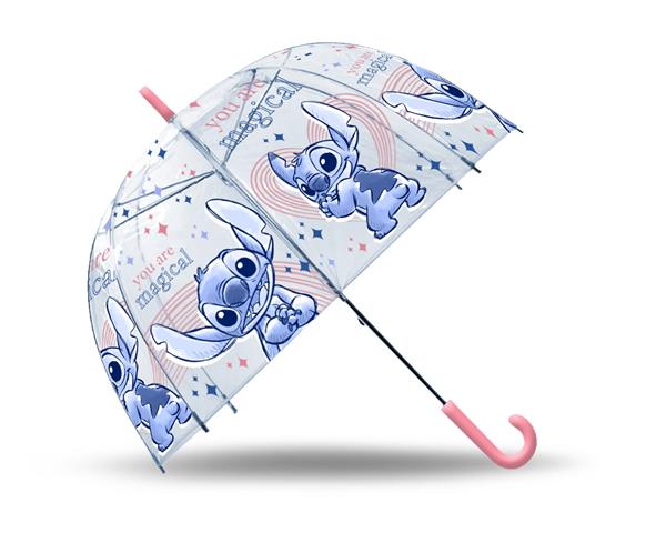 PARASOLKA DZIECIĘCA PRZEZROCZYSTA STITCH KDL-875486