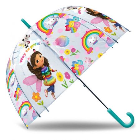 parasol dziecięcy koci domek gabi 46cm kids gd00018