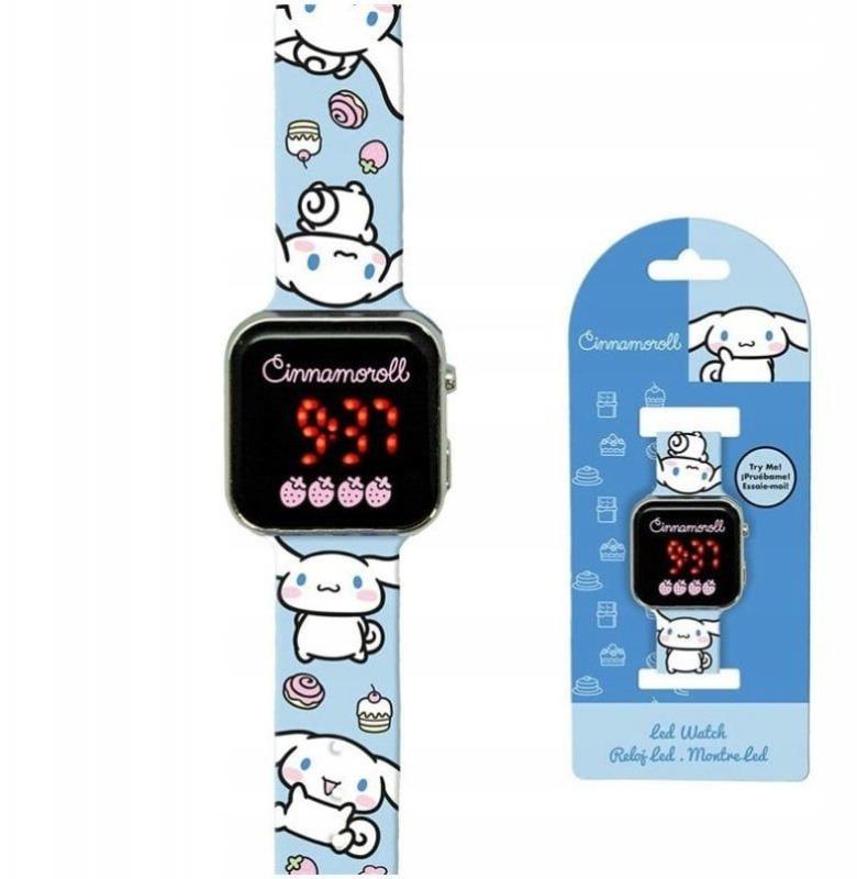 ZEGAREK CINNAMOROLL CYFROWY LED CIN0001 KIDS