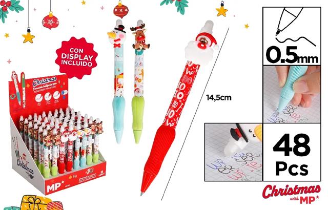 MP-DŁUGOPIS ŚCIERALNY ŚWIĘTA GWIAZDKA CH24077 /48/