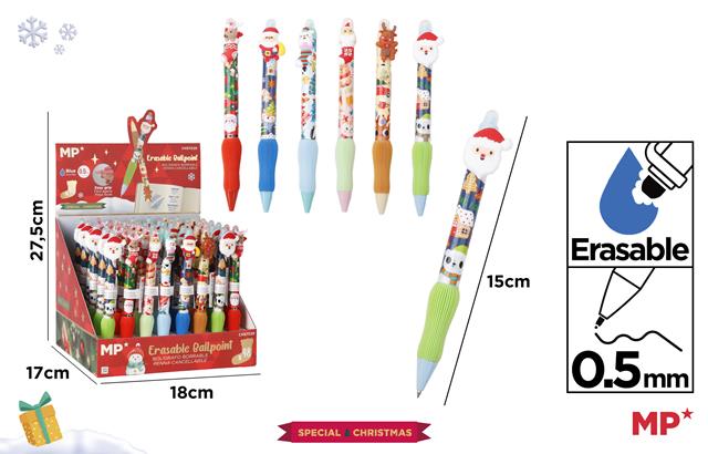 MP-DŁUGOPIS ŚCIERALNY ŚWIĄTECZNY CH57029/48/