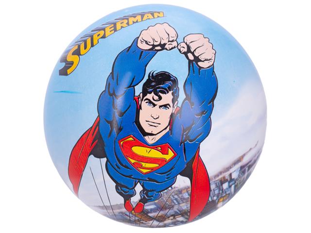 PIŁKA GUMOWA 23CM SUPERMAN HERO