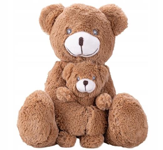 HERO MIŚ PLUSZOWY Z NIEDŹWIADKIEM 30CM  90454