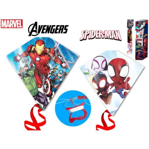 HERO LATAWIEC 58,5X56CM 2 WZORY (AVENGERS,SPIDERMAN)