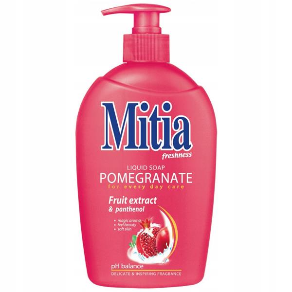 mitia 500ml.mydło w/pł.pomp.pomegranate tomil