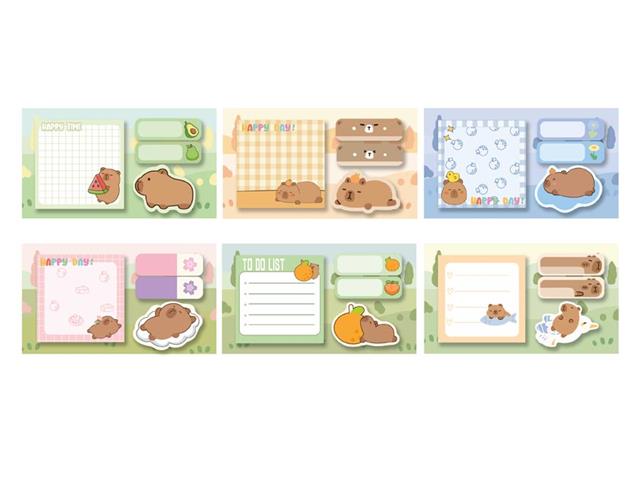 MFP NOTES SAMOPRZYLEPNY ZE ZNACZNIKAMI KAPIBARA 7501645