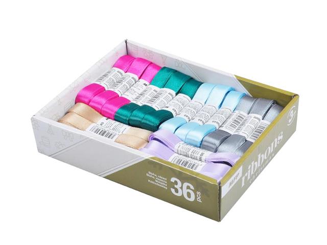 MFP WSTĄŻKA OZDOBNA 3M*12MM MIX KOLORÓW 8886649 /36/