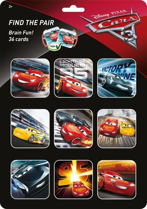 jiri models znajdź parę cars 3