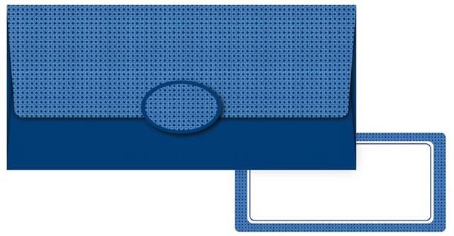 KOPERTA NA PIENIĄDZE NIEBIESKA 55-093 MFP