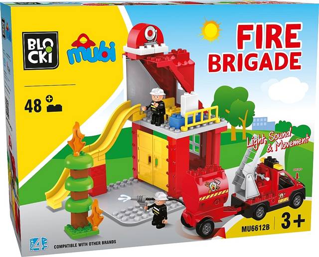 icom-klocki blocki mubi 48el fire brigade mu6612b