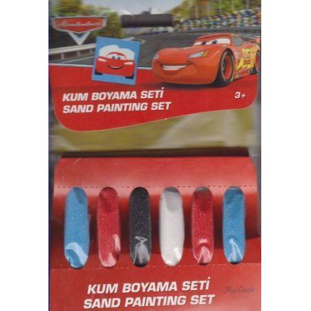 piaskowa malowanka cars 01 mini    dumel25446