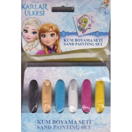 piaskowa malowanka frozen 05 mini  dumel25499