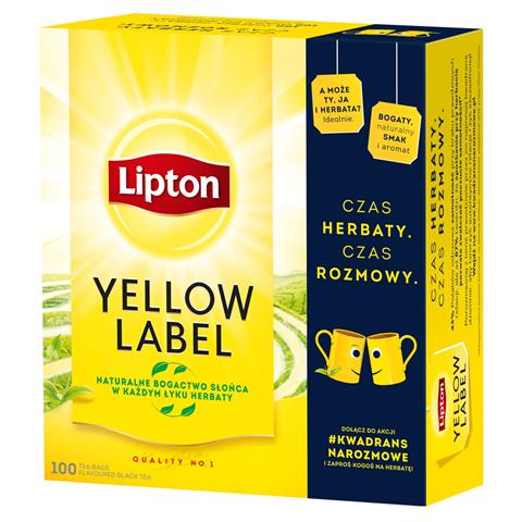 HERBATA EXP. LIPTON YELLOW LABEL 100*2G UNILEVER