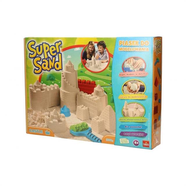 goliath piasek do modelowania super sandcastele 900g 83219