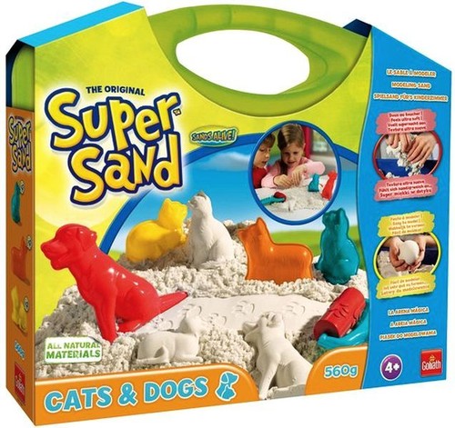 goliath piasek do modelowania super sand cats&dogs 560g 83236