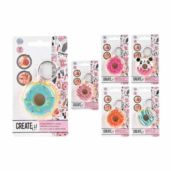 create it! balsam do ust donut brelok   84135 mix wzorów