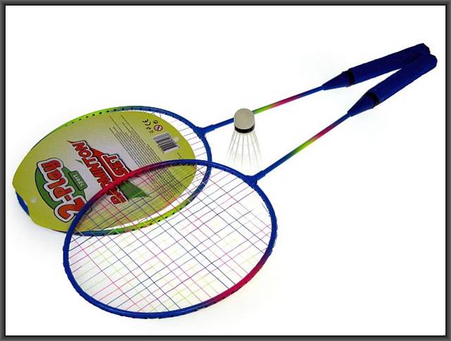 hipo-zestaw do badmintona metal 64cm z lotką 720120