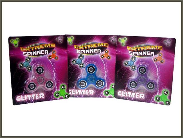 hipo-spinner extreme 7x7.5cm brokatowy  620378