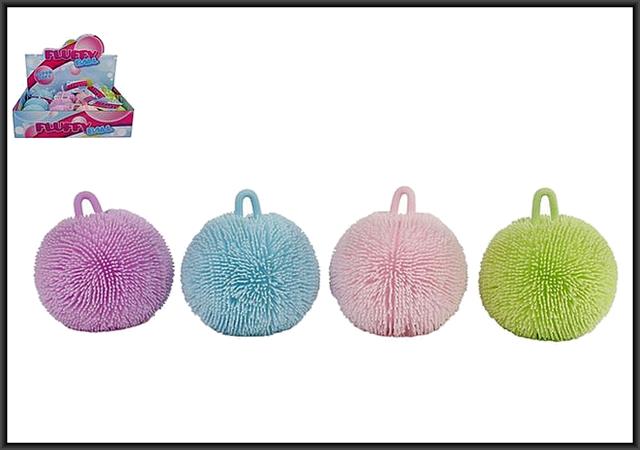 HIPO-PIŁECZKA FLUFFY MIĘKKA 9CM 4KOL 620804/12/