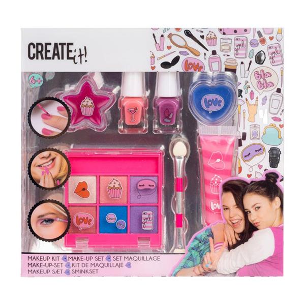 create it! make-up zestaw kosmetyków róż, fiolet 84507