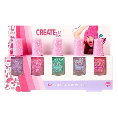 CREATE IT! LAKIER DO PAZNOKCI CONFETTI 5-PAK 884147V1 /6