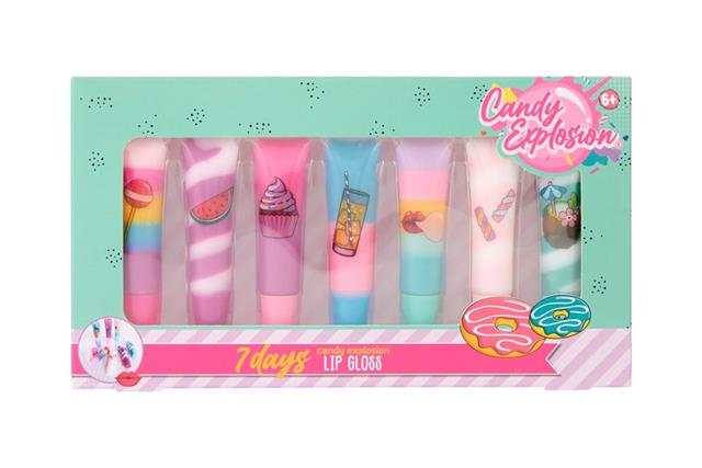 CREATE IT! CANDY ZESTAW SŁODKICH BŁYSZCZYKÓW 7PAK 884810