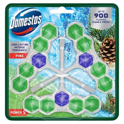 DOMESTOS WC KULKI 3X50G POWER 5 PINE