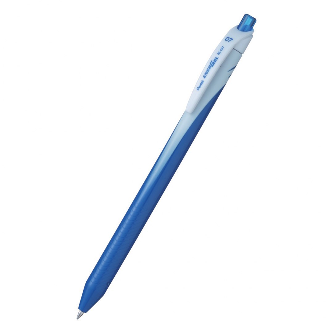 pentel długopis żelowy bl437 0,7mm niebieski energel /12/