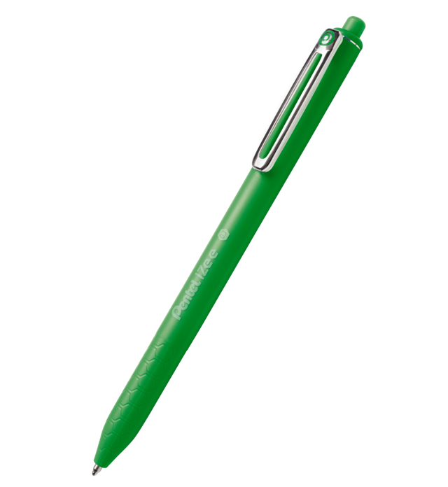 pentel długopis bx467 0.7 zielony izee /12/