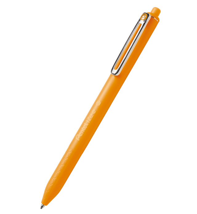 pentel długopis bx467 0.7 pomarańczowy izee/12/