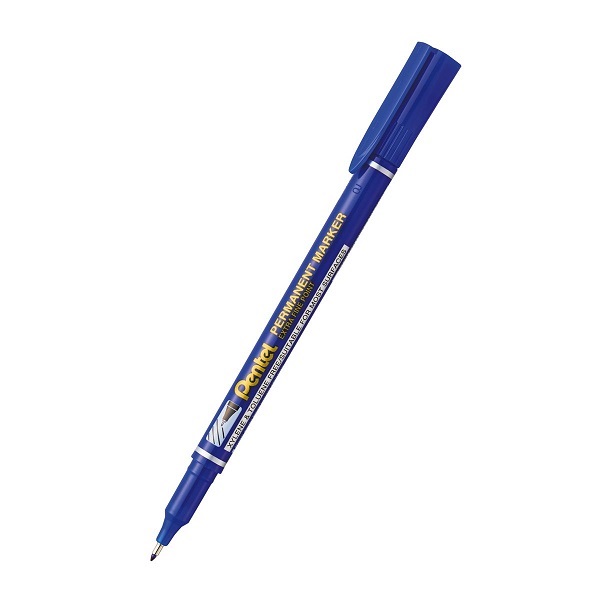 pentel marker permanentny niebieski nf450 extra fine /12/