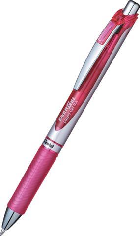 PENTEL PIÓRO KULKOWE BL77-V4  0.7MM     ENERGEL RÓŻOWE /12/