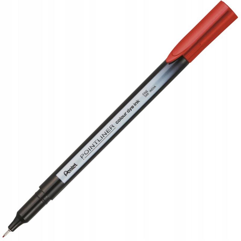 PENTEL CIENKOPIS POINTLINER CZERWONY