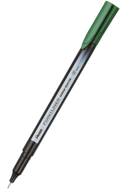 PENTEL CIENKOPIS POINTLINER ZIELONY